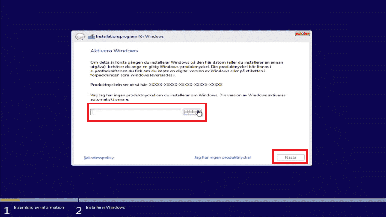 Aktiveringsvejledning - Windows 11 (Pro & Home) - Instruktioner 11 1