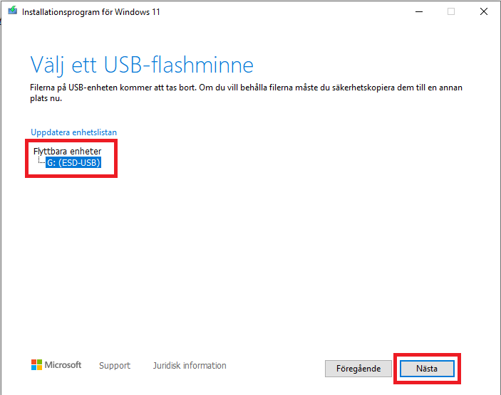 Aktiveringsvejledning - Windows 11 (Pro & Home) - usb flashminne