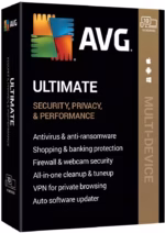 AVG Ultimate with Secure VPN (1 år / 10 enheter)