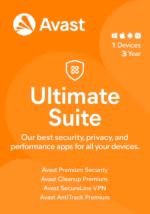 Avast Ultimate (1 år / 3 enheter)